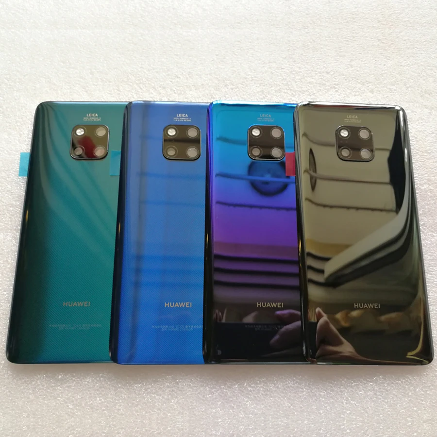 Оригинальная задняя панель корпуса Дверь для huawei mate 20 pro стеклянная крышка батареи для mate 20 задняя крышка Корпус Запасные части