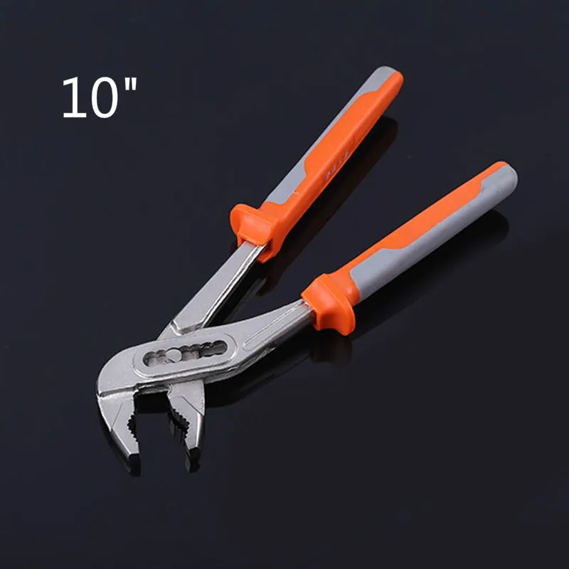Buy 10" Universal Adjustable Pipe Wrench Multi functional Pump Pliers High