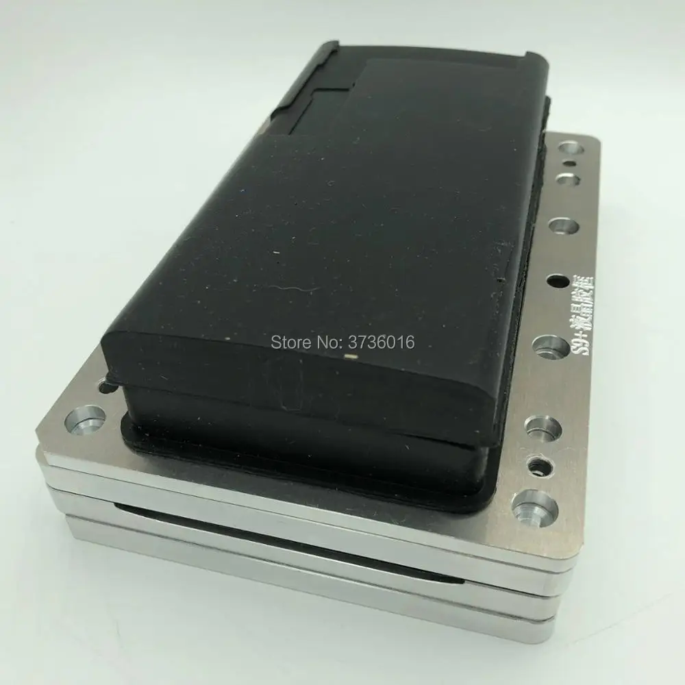 

YMJ unbent flex laminating mold for samsung S9 plus LCD glass oca Perfectly positioning vacuum laminating for cell phone repair