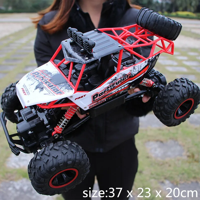 IPiggy RC 4WD альпинистский автомобиль 4x4 двойные двигатели привод Bigfoot автомобиль пульт дистанционного управления модель внедорожника игрушки для детей подарок