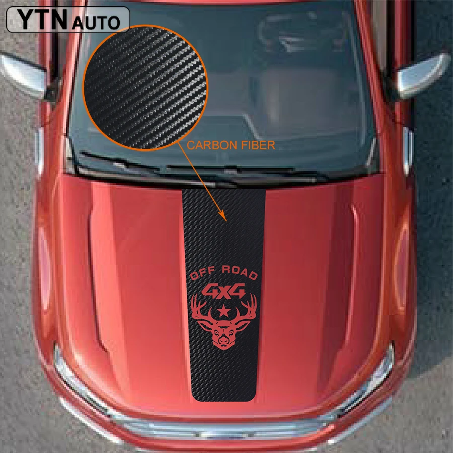 Color Name : Red Black MOUNTAIN MEN Styling voiture capot Bonnet /à rayures autocollant douverture du coffre arri/ère autoport/ée Capot vinyle Durites pour Mini Cooper R56 R57 F55 F56 Accessoires