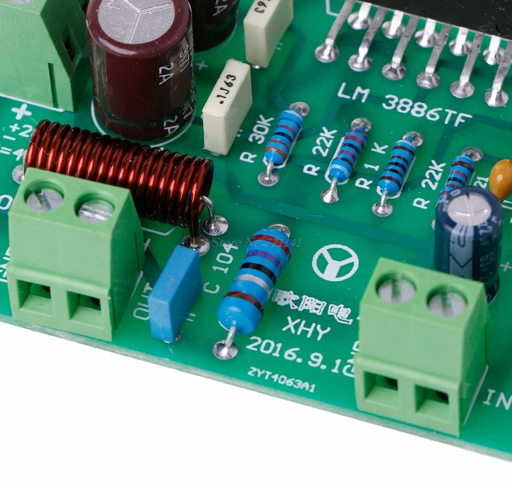 LM3886TF Hi-Fi подойдет как для повседневной носки, так 68 Вт 4 ohm Audio Мощность Плата усилителя AMP 50 Вт/38 Вт 8 Ом в сборе