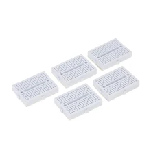 5 шт. белый 5x170 галстук-точки PCB DIY ABS Миниатюрный беспаечный Прототип Макет для Arduino