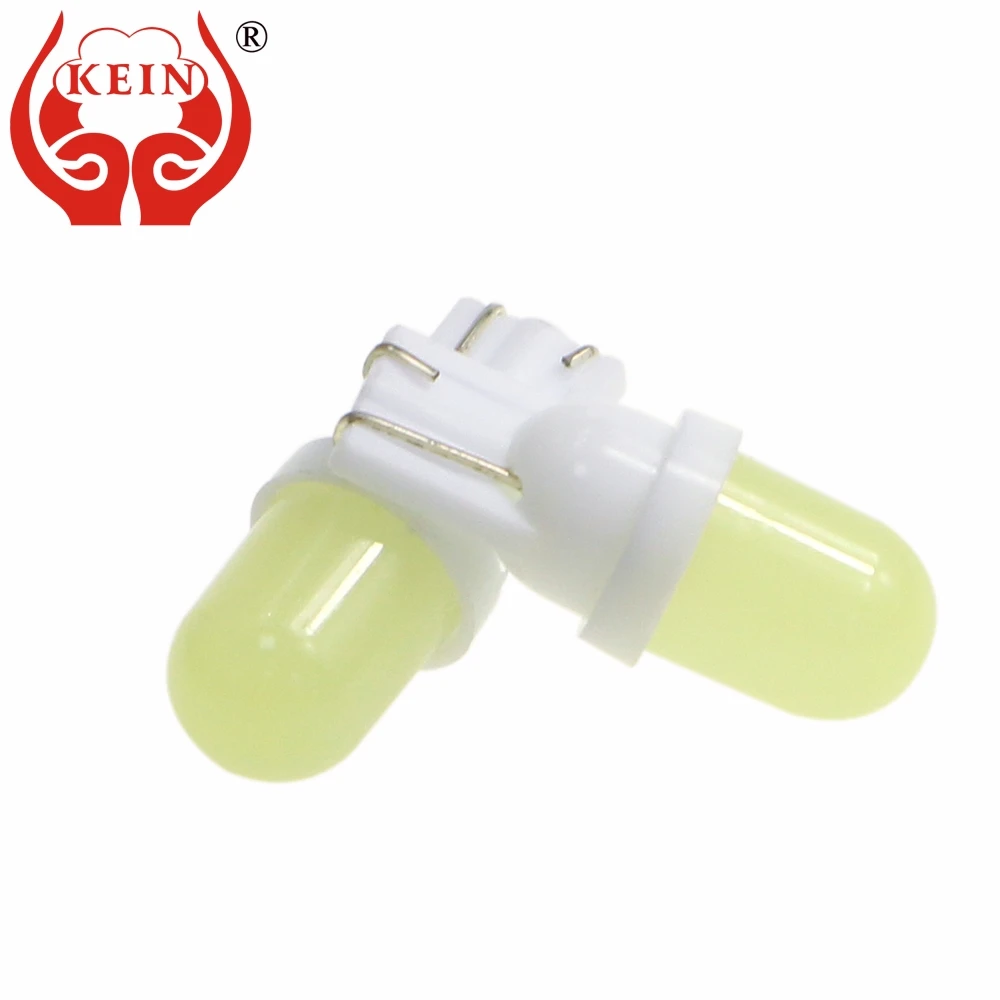 

KEIN 20PCS car styling t10 led w5w cob bulb 4smd 194 168 501 12V t10 led auto dome reading interior Instrument signal light lamp