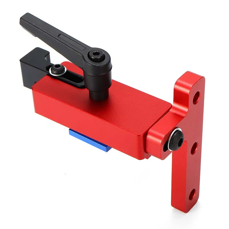 

45 Type Aluminium Alloy Miter Track Stop for 45mm T-Slot T-Tracks Jig Fixture Woodworking Router Table Bandsaws