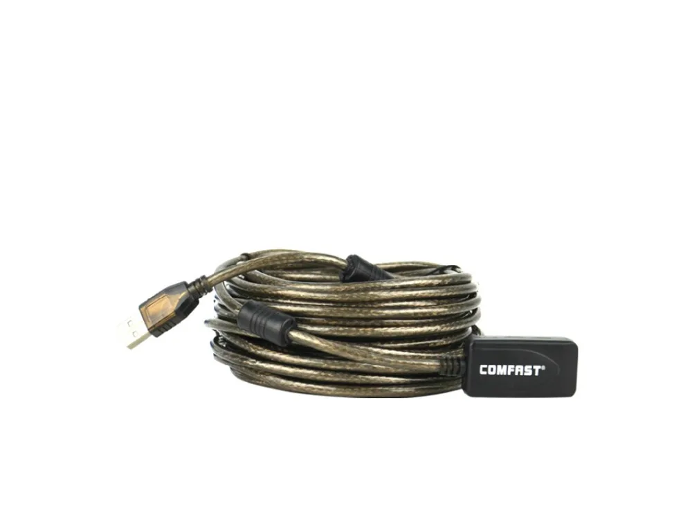 Высокоскоростной Comfast CF U10 Active 30 футов USB 2 0 Удлинительный кабель папа мама с