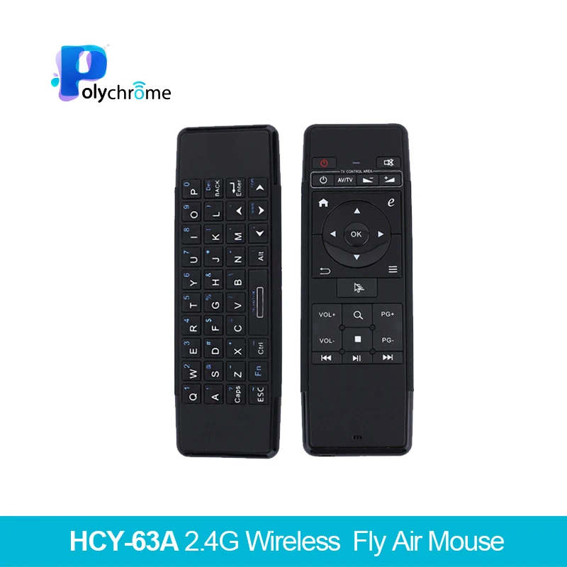 HCY-63A Air Мышь 2 4G Беспроводной движения зондирования Fly с микрофон Пульт