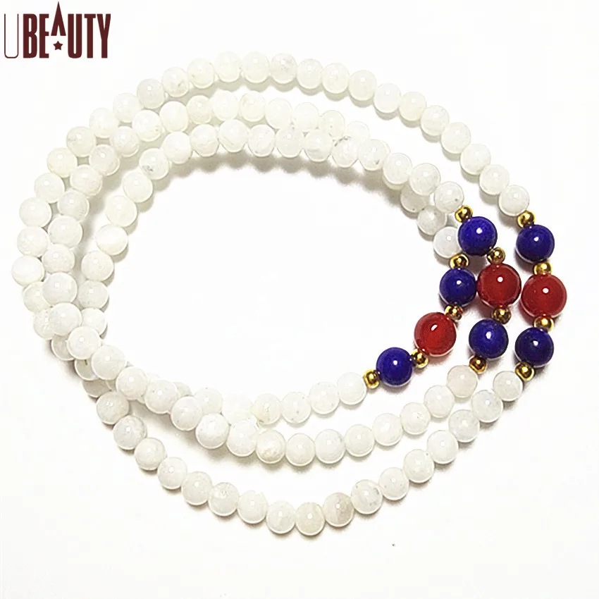 moonstone stretch bracelet