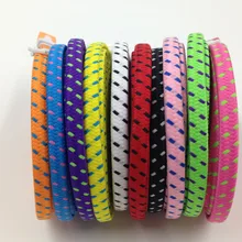 100 шт./лот плетеный провод плоский Дата-кабель Micro USB кабель 2 м/6ft с кабелем в нейлоновой V8 Зарядное устройство кабель для samsung Galaxy S7 S6 S5 S4