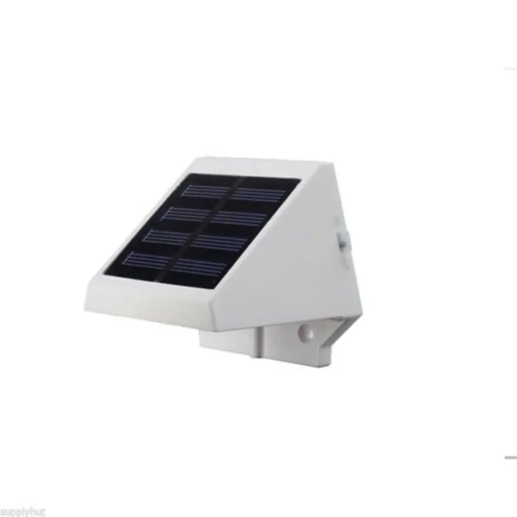 4Led светильник на солнечной батарее для ограждения стены энергосберегающие лампы