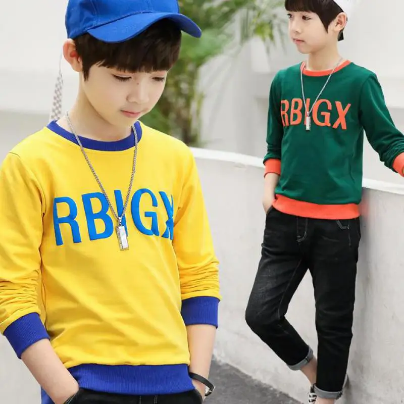 

2020 New Arrivals Baby Boy T Shirt Casual Vetement Garcon Kids Clothes Toddler T-shirts Children Clothing Tops Tee 10 12 14 Year