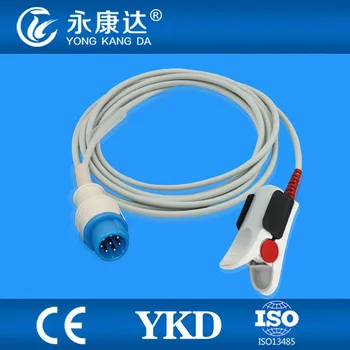 

Free Shipping for 8Pin Mennen Envoy Adult Finger Clip Spo2 Sensor,3M