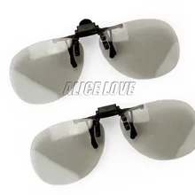 2 шт./лот качественные Пристегивающиеся 3D очки толщиной 0,72 мм для просмотра близорукости для LG cinema Пассивных 3D телевизоров и 3D RealD кинотеатров