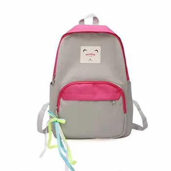 

Large Capacity Travel Backpack For Women And Mens Oxford Letter Zipper Versatile Schoolbag Unisex Portable Back Pack Sac A Dos