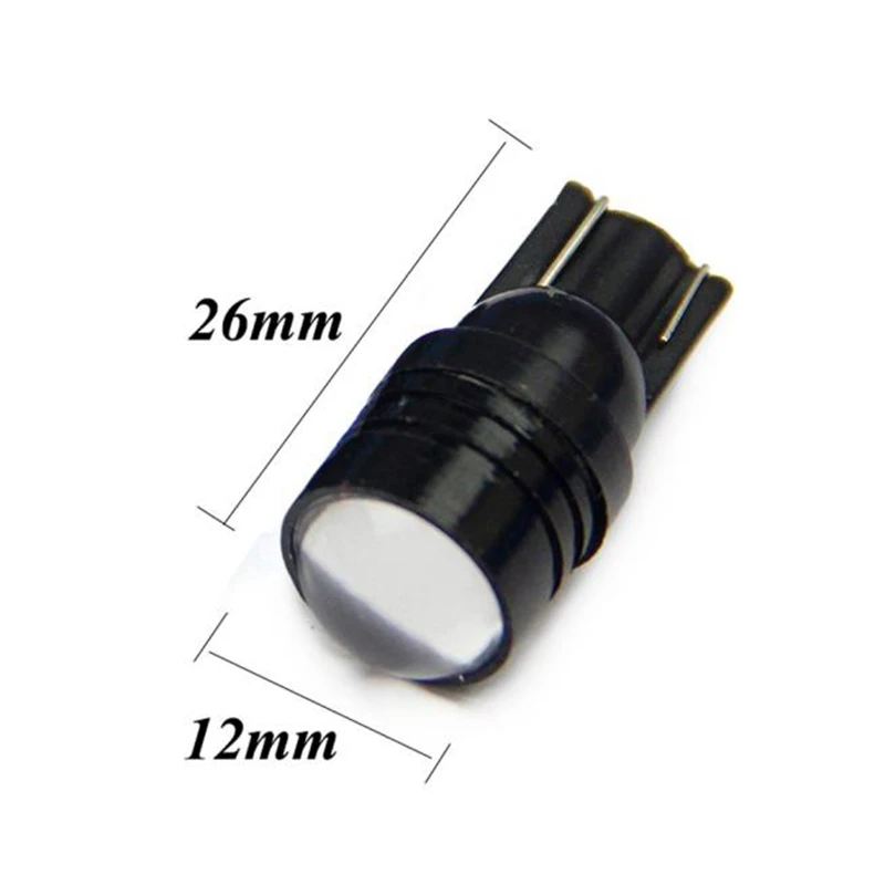 

2Pcs Led Car T10 2Smd 5630 5730 Lens High Power W5W White Super Bright #11011