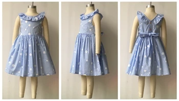 girls star dress, baby star dress, star dress, star outfit, nerd clothes, geek baby dress.kids dress baby girl clothes (110)