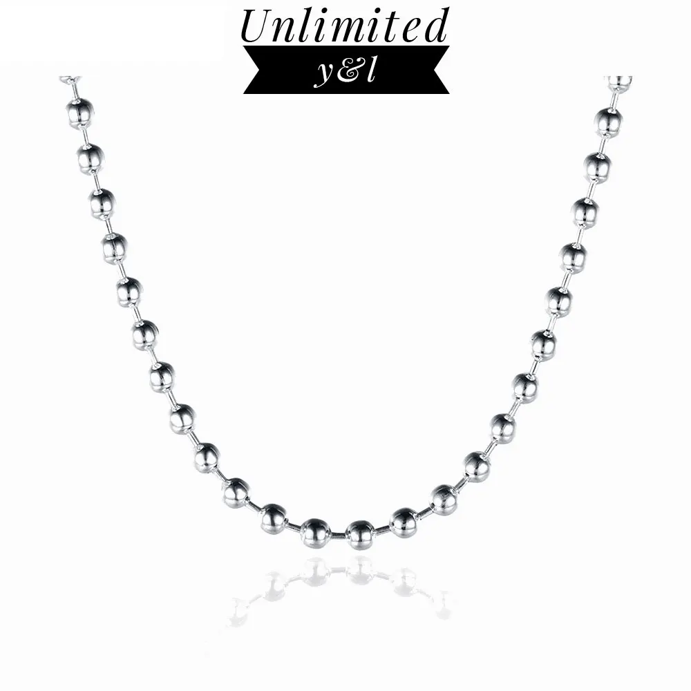 5 Yard 4mm pearls linked chain for custom jewellery craft wholesale