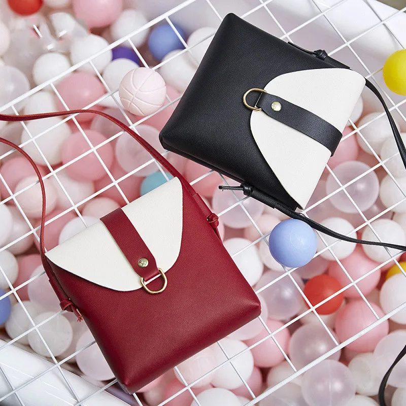 ##BUY 2019 single shoulder mini latest change simple solid color 19X17X6CM fashion high quality soft face casual Messenger bag