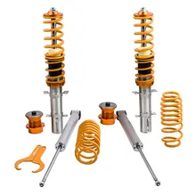 Coilovers para Volkswagen VW GOLF Bora BEETLE MK4 1.4 1.6 1.8 t 2.0 Kit de Suspensão Coilover Choque