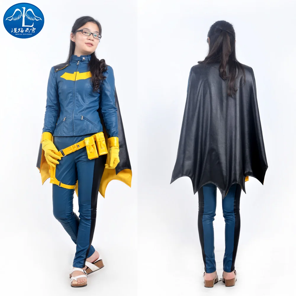 

ManLuYunXiao Catwoman Cosplay Costume Batman: Arkham Knight Cosplay Costume Halloween Costume For Women Free Shipping