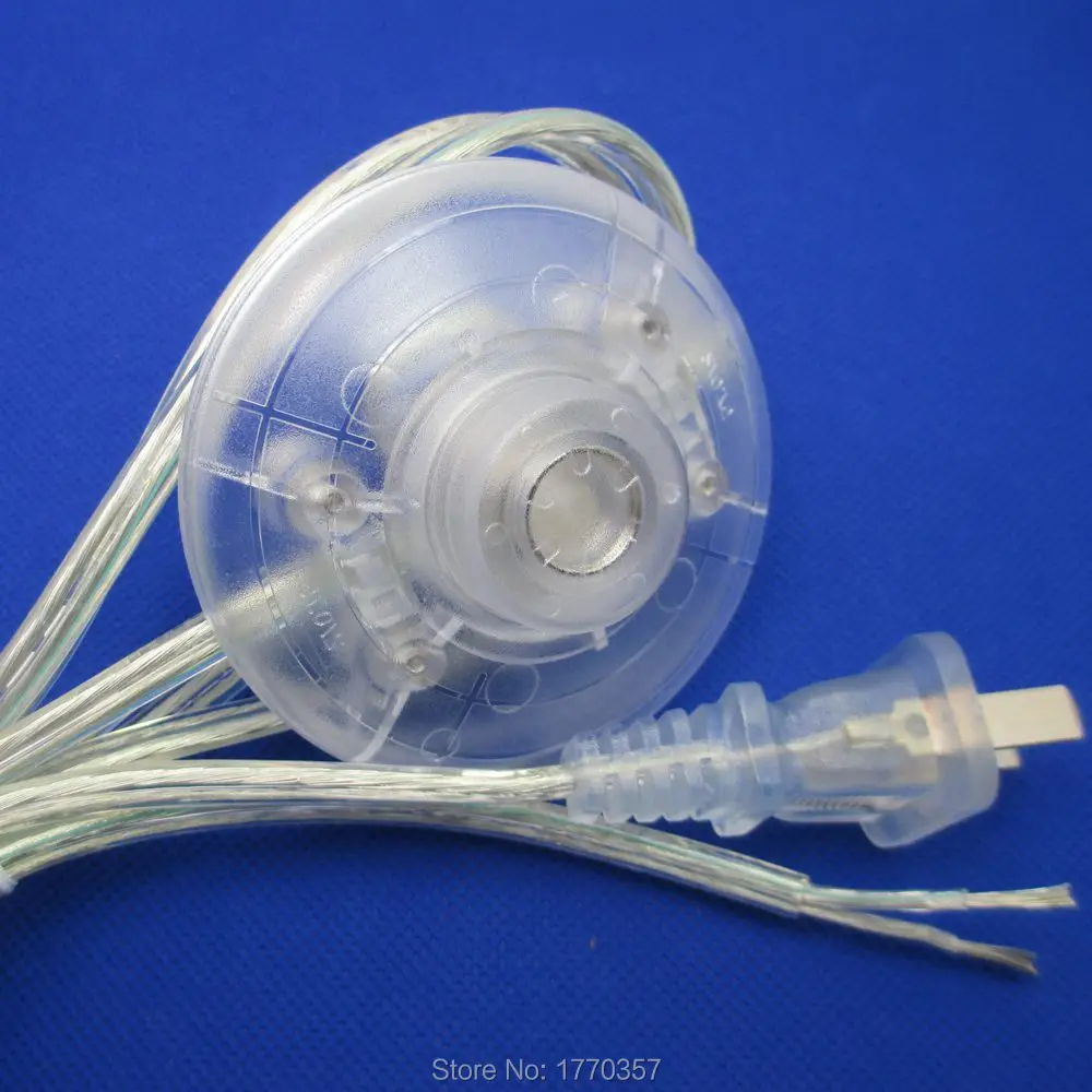 2 pcs floor lamp/desk lamp foot switch line Hotel high pedal switch The universal switch plug