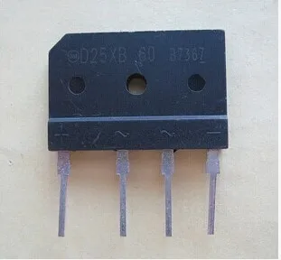 

5PCS/LOT D25XB60 DIP-4 cooker rectifier bridge 25A / 600V