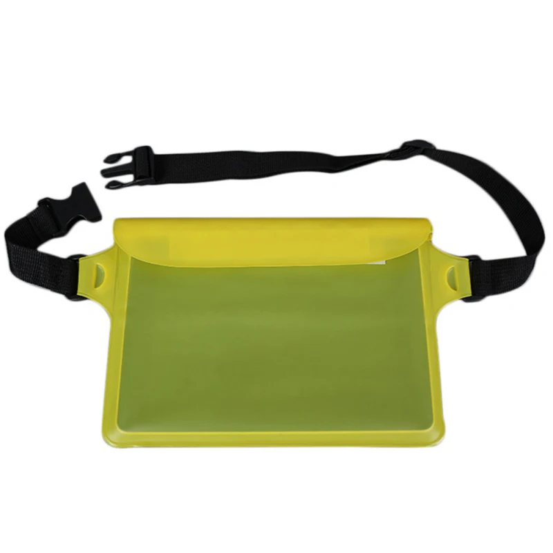 Waterproof Dry Pack Outdoor Swimming Drifting Waterproof Pouch Dry Bag PVC Waist Phone Cover Storage Protective Bag - Цвет: 8