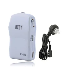 X 136 Pocket Wired Hearing Aids In The Ear Sound Amplifier Aid Adjustable Volume Control Personal Headphone for Old People