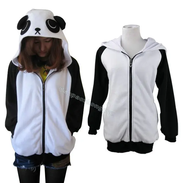 Nueva moda japón Anime frío Panda mujeres Casual con
