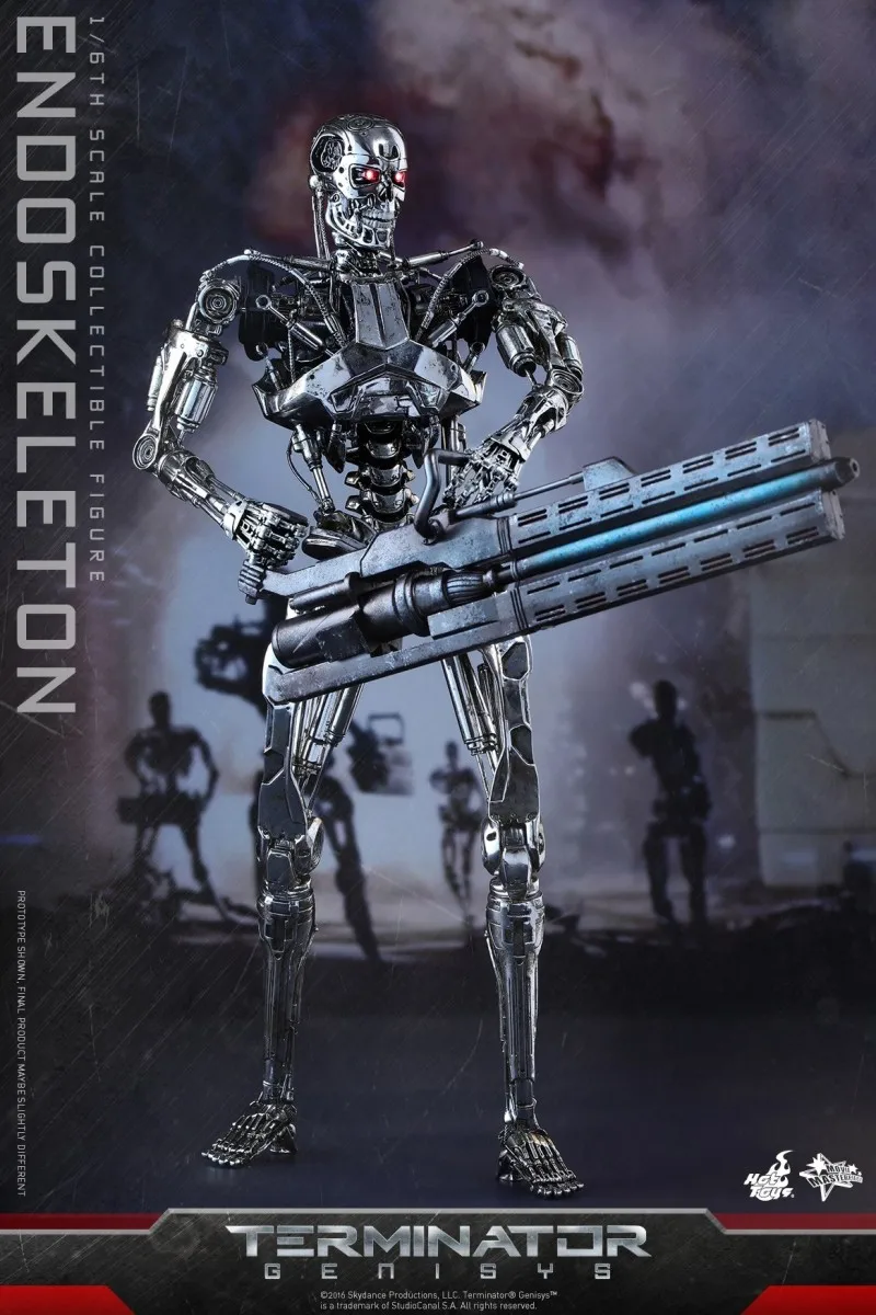 1/6 Terminator Genisys 5 T800 Endoskeleton Коллекция фигурка модель игрушки