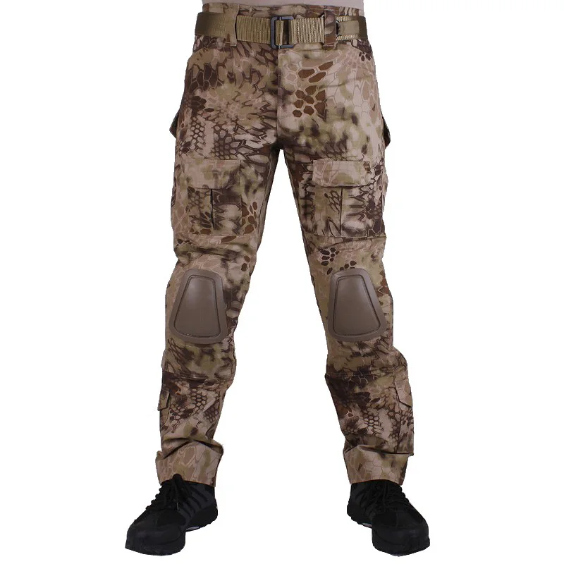 Camouflage military Combat pants men trousers tactical army pants with