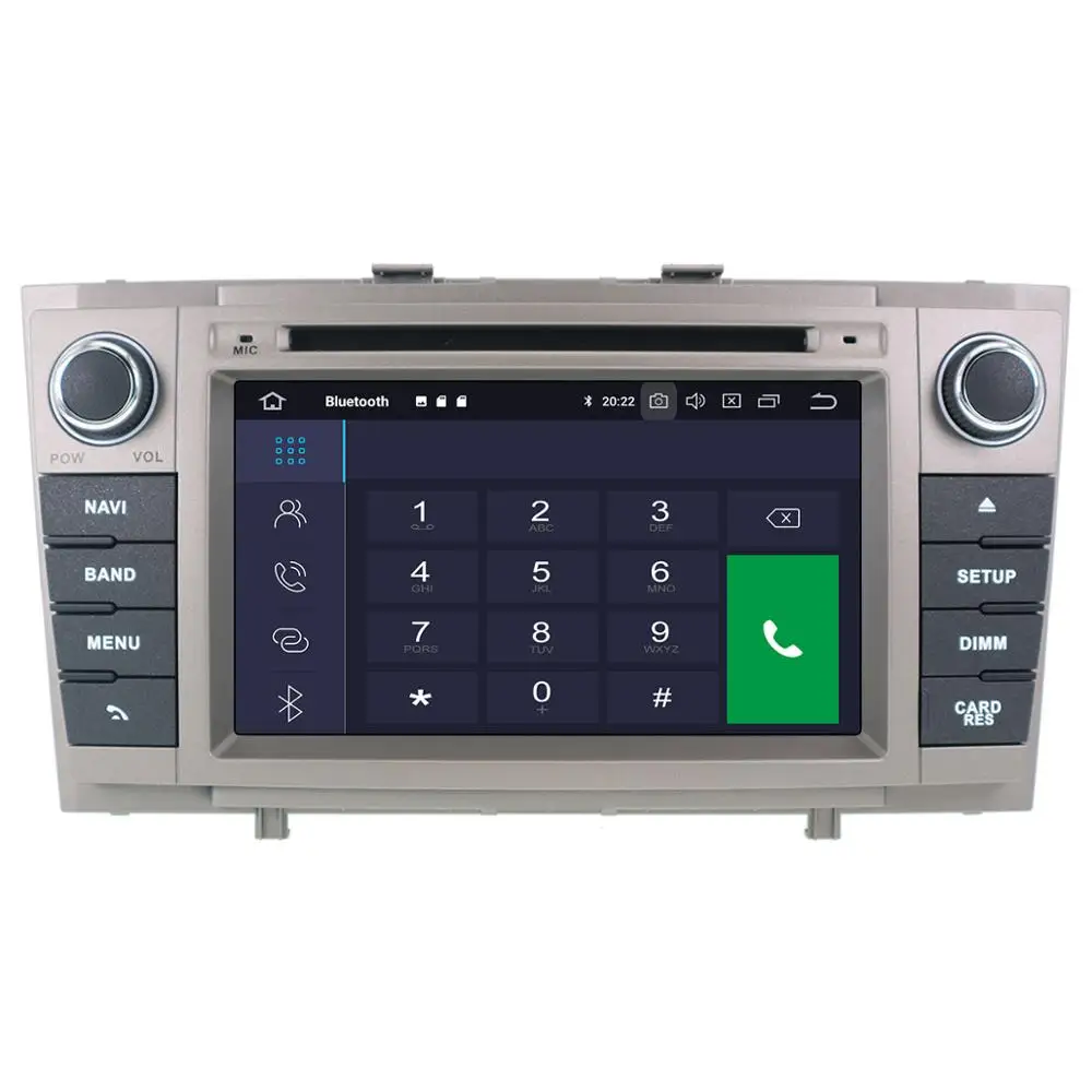 Aotsr Android 9,0 автомобильный dvd-плеер для Toyota Avensis 2009- T27 Автомобильный gps навигатор стерео Мультимедиа Авто головное устройство 2 din 64GB