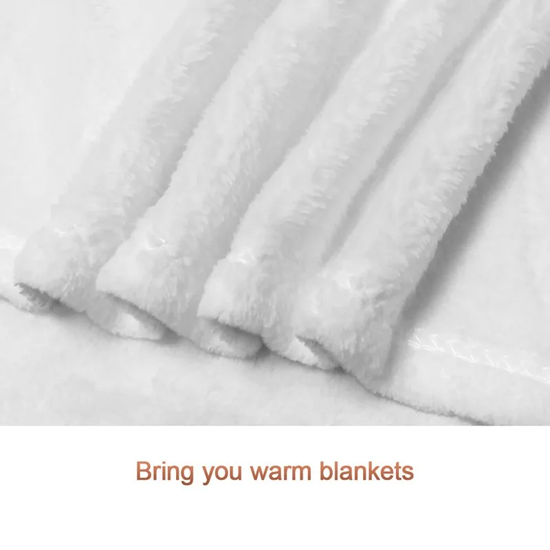 Удобное теплое мягкое плюшевое одеяло легкая в уходе машинная стирка луна волк