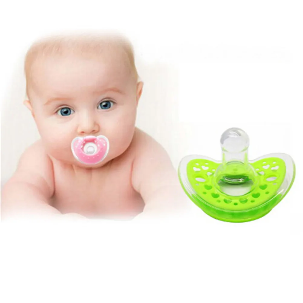 1Pcs Baby Newborn Silicone Nipple Soother Pacifier Infant Orthodontic