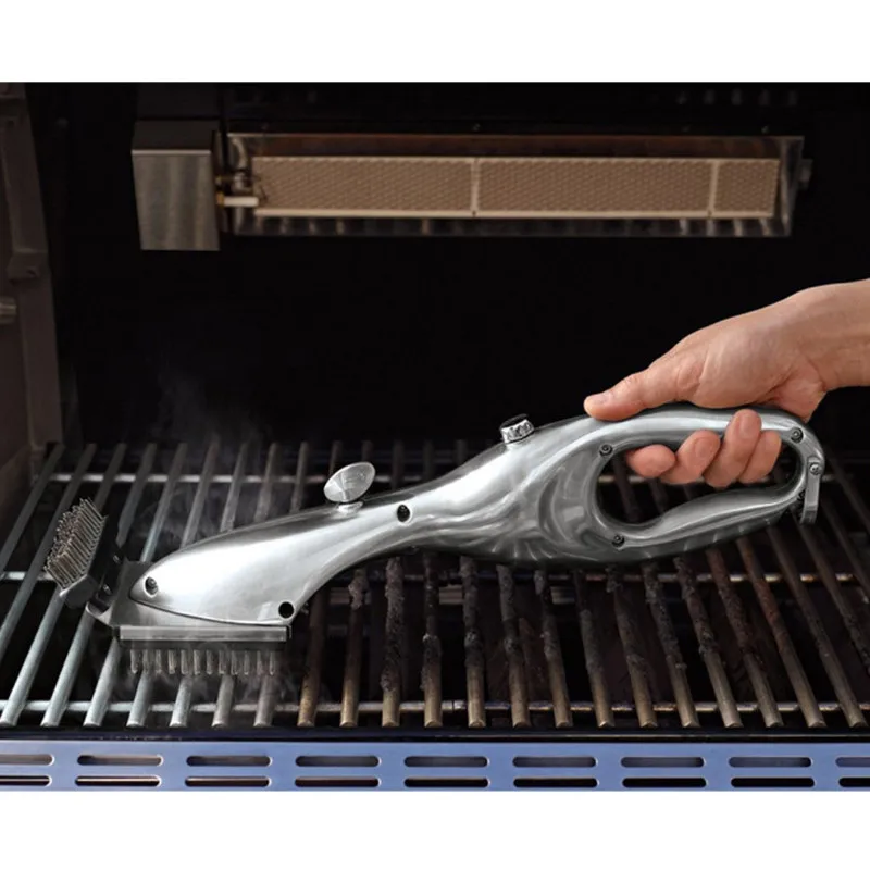 

Barbecue Stainless Steel BBQ Cleaning Brush Churrasco Outdoor Grill Cleaner with Power of Steam bbq accessories Cooking Tools U3