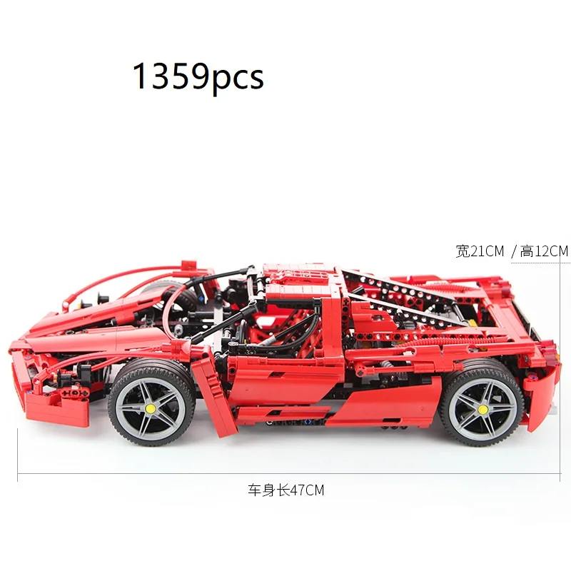 

1359Pcs City F1 Racing Car Model Building Blocks Sets Bricks Intelligence development tech Toys For Children