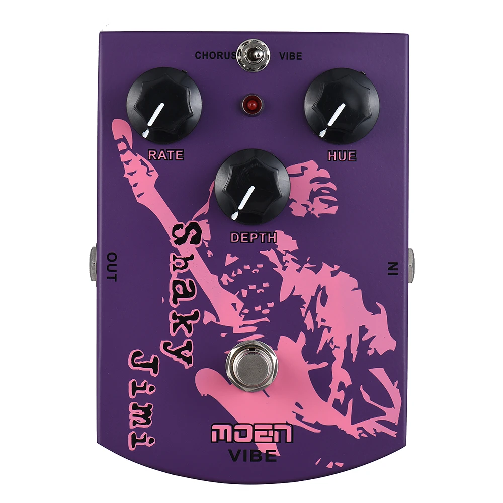 High Quality MOEN MO-VB Shaky Jimi Vibrato Chorus Guitar Effect Pedal True Bypass Aluminum Alloy Shell | Спорт и развлечения