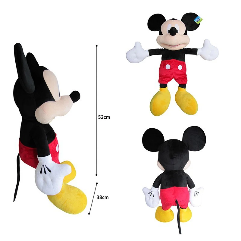 Disney Винни Пух Микки Маус Минни кукла стежка короткая плюшевая игрушка детские