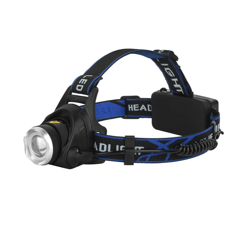 3 Mode White Light Zoomable Headlamp 960lm T6 LED Headlight Torch 18650