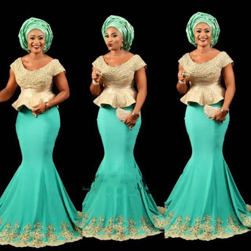 mermaid style african dress