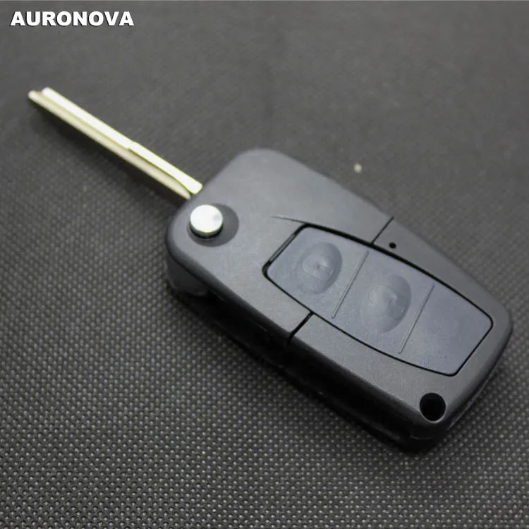 AURONOVA новый обновленный Складной Корпус ключа для Mazda 323 семейство 2 кнопки чехол