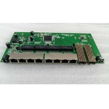 8-Port Gigabit Reverse Poe managed ethernet Switch with 2 SFP slots with VLAN