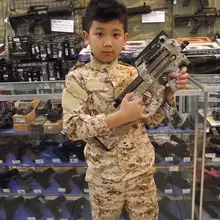 Тактические Военные Детские камуфляжные униформы «BDU» Спортивный специальный Камуфляжный костюм из 2 предметов