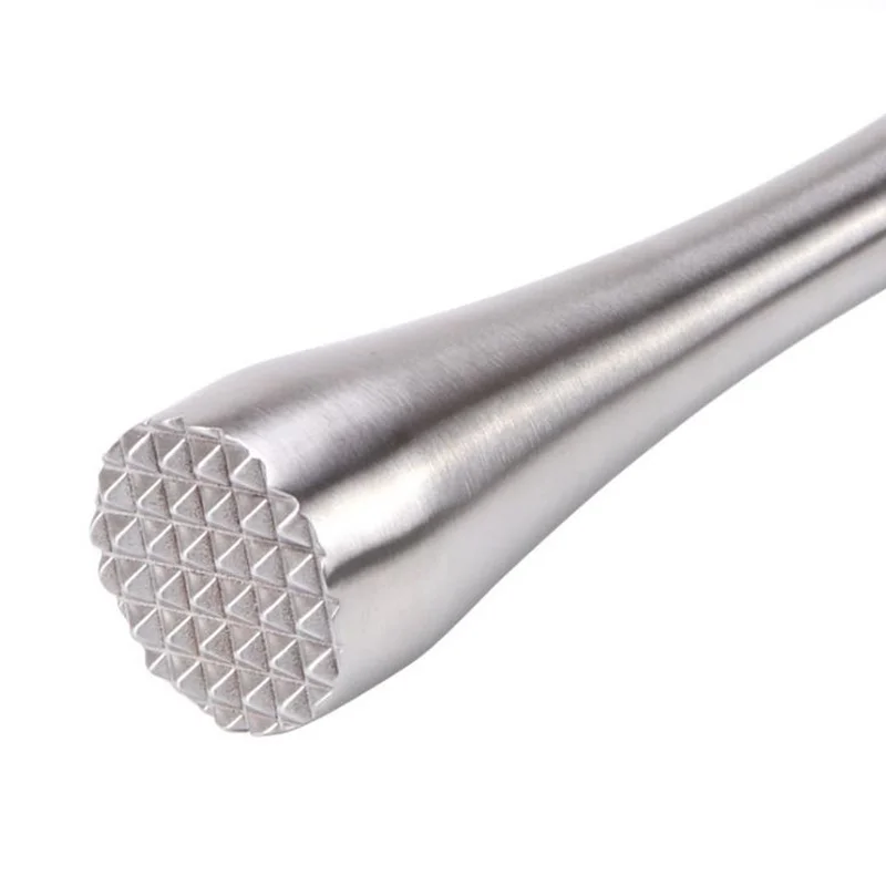 Stainless Steel Swizzle stick lemon Citrus Crushing Hammer Bartenders Tools Bar Broken Popsicle tools DIY Bar Tools F2721