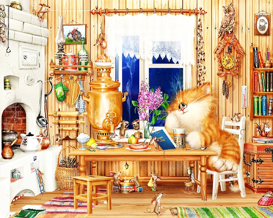 

A1329 Diamond Embroidery Home Decor 3DIY Cat 100% area Resin Tool dril Painting Cross Stitch Fashion Mosaic Needlework