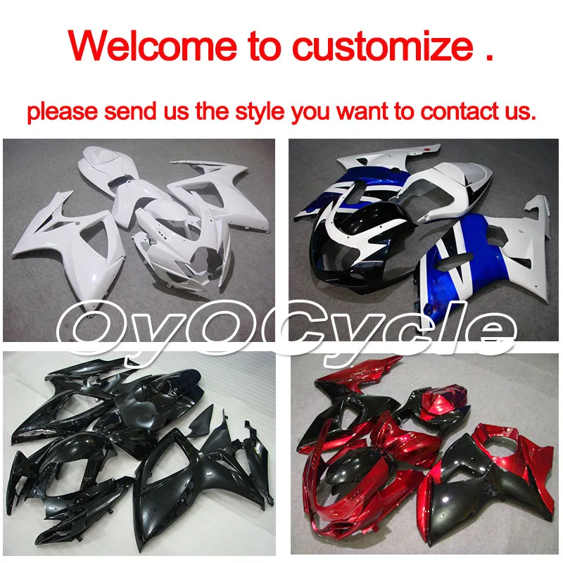 

For Suzuki All Year GSXR GSX-R 600 750 1000 1300 Hayabusa Motorcycle Fairing Bodywork Kit ABS Plastic Injection Customized