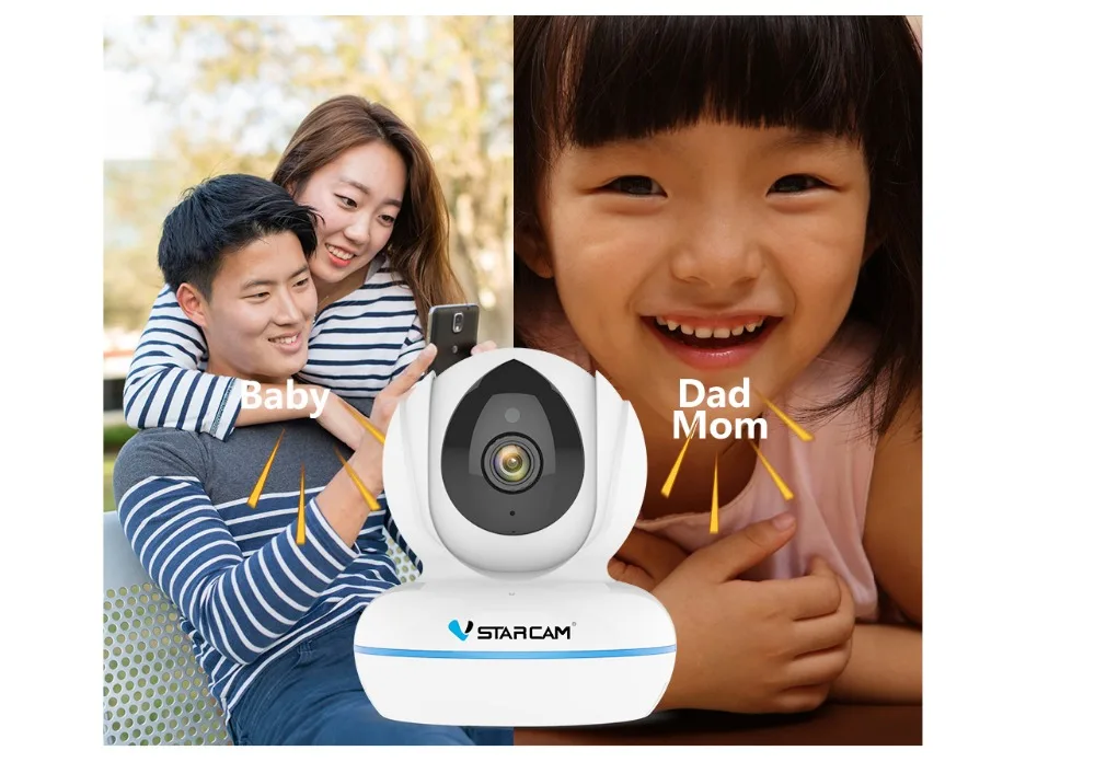 Vstarcam C22Q IP Камера 4MP IP Камера 2,4 г/5G Wi-Fi Камера ИК Ночное Видение движения сигнализации видео наблюдения безопасности Камера H.265