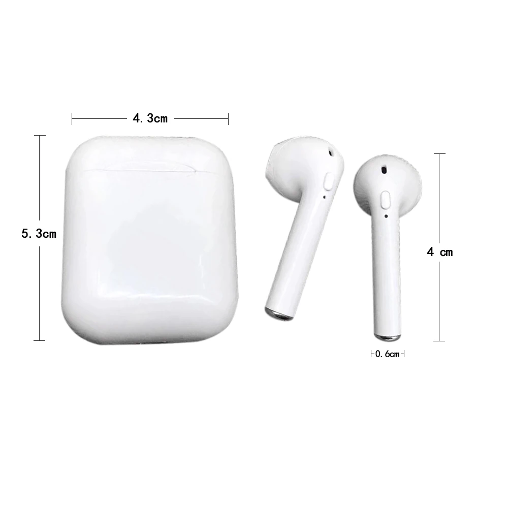 Мини наушники i11 TWS Bluetooth 5 0 Беспроводные с микрофоном для iPhone Xs max 7 8 Samsung S10 Xiaomi Huawei