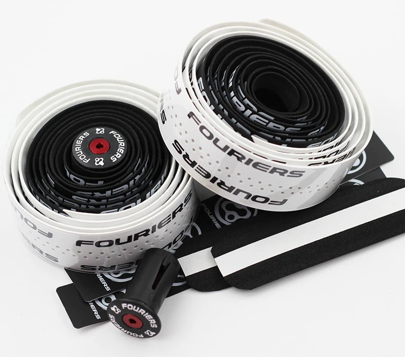 Prix pour 1 set Fouriers Double Couleur Bar Bande Et Bouchons PU Vélo De Route Guidon Baisse Wraps 3 CM * 200 CM Prix pour 1 set Fouriers Double Couleur Bar Bande Et Bouchons PU Vélo De Route Guidon Baisse Wraps 3 CM * 200 CM