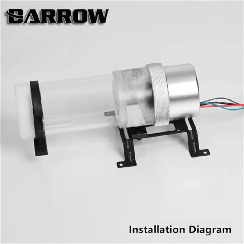 Barrow D5 Pump Top Circular Shape Clear
